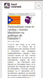 Mobile Screenshot of hautcourant.com